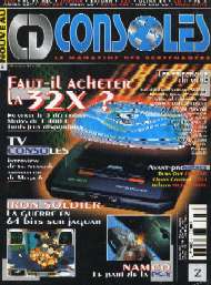 Jaquette de CD Consoles — n°02
