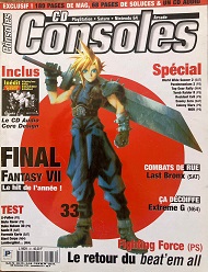 Jaquette de CD Consoles — n°33