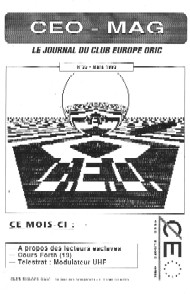 Jaquette de Fanzines — n°CEO 035