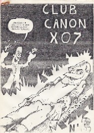 Jaquette de Fanzines — n°Club Canon 03