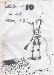 Jaquette de Fanzines — n°Club Canon 10