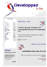 Jaquette de Fanzines — n°DevMag 22