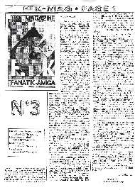 Jaquette de Fanzines — n°FTK 03