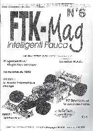 Jaquette de Fanzines — n°FTK 06