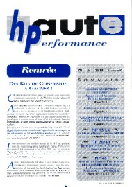 Jaquette de Fanzines — n°Haute Performance 03