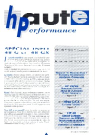 Jaquette de Fanzines — n°Haute Performance 06