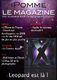 Jaquette de Fanzines — n°iPomme 03