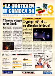 Jaquette de Fanzines — n°IT Comdex News 98 3