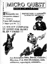 Jaquette de Fanzines — n°Micro Quest 02