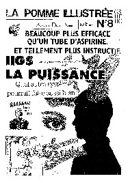 Jaquette de Fanzines — n°Pomme Illustree 08
