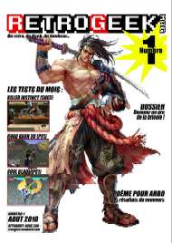 Jaquette de Fanzines — n°RetroGeek Mag 01