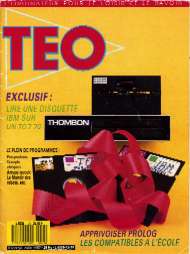 Jaquette de TEOphile — n°13