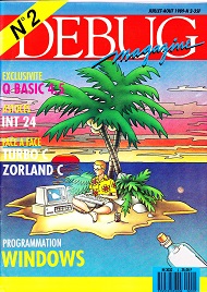 Jaquette de DEBUG magazine — n°02