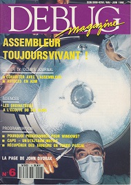 Jaquette de DEBUG magazine — n°06