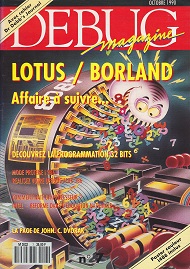 Jaquette de DEBUG magazine — n°07