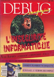 Jaquette de DEBUG magazine — n°08