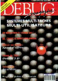 Jaquette de DEBUG magazine — n°14