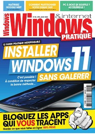 Jaquette de Windows et Internet Pratique — n°116