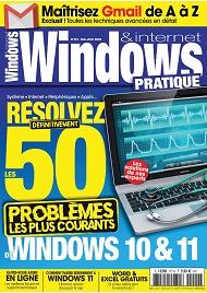 Jaquette de Windows et Internet Pratique — n°121