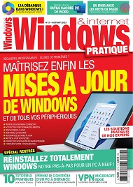 Jaquette de Windows et Internet Pratique — n°137