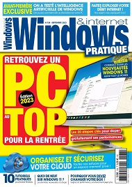 Jaquette de Windows et Internet Pratique — n°138