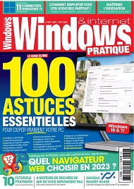 Jaquette de Windows et Internet Pratique — n°139