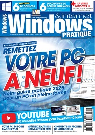 Jaquette de Windows et Internet Pratique — n°156