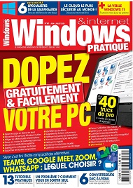 Jaquette de Windows et Internet Pratique — n°161