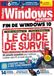 Jaquette de Windows et Internet Pratique — n°167
