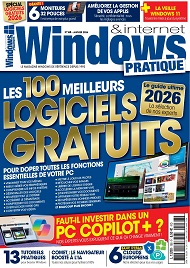Jaquette de Windows et Internet Pratique — n°168