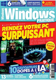 Jaquette de Windows et Internet Pratique — n°169