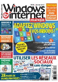 Jaquette de Windows et Internet Pratique — n°25