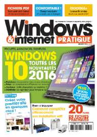 Jaquette de Windows et Internet Pratique — n°39