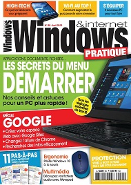 Jaquette de Windows et Internet Pratique — n°80