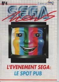 Jaquette de SEGA News — n°4