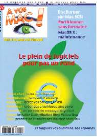 Jaquette de A vos Mac — n°019