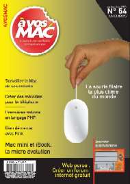 Jaquette de A vos Mac — n°054