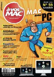Jaquette de A vos Mac — n°059
