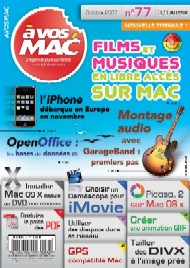 Jaquette de A vos Mac — n°077