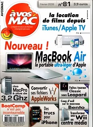 Jaquette de A vos Mac — n°081
