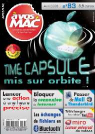 Jaquette de A vos Mac — n°083