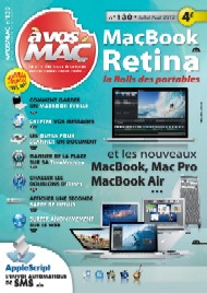 Jaquette de A vos Mac — n°130