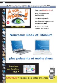 Jaquette de A vos Mac — n°Annee 2003