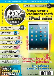 Jaquette de A vos Mac — n°Tablettes 15