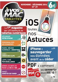 Jaquette de A vos Mac — n°Tablettes 39