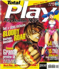 Jaquette de Total Play — n°03