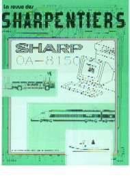 Jaquette de La revue des SHARPENTIERS — n°10