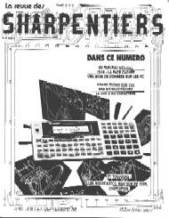 Jaquette de La revue des SHARPENTIERS — n°19
