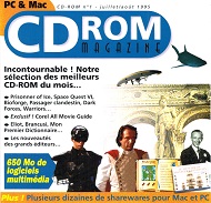Jaquette de CD-ROM Magazine — CD 01