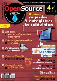 Jaquette de Opensource-magazine — n°16